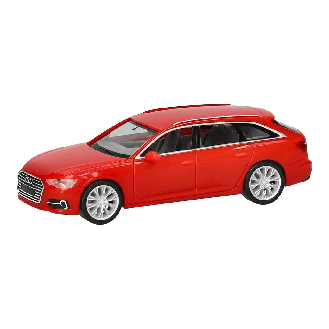 アウディ A6 アバント レッド / Herpa 1/87 ミニカー