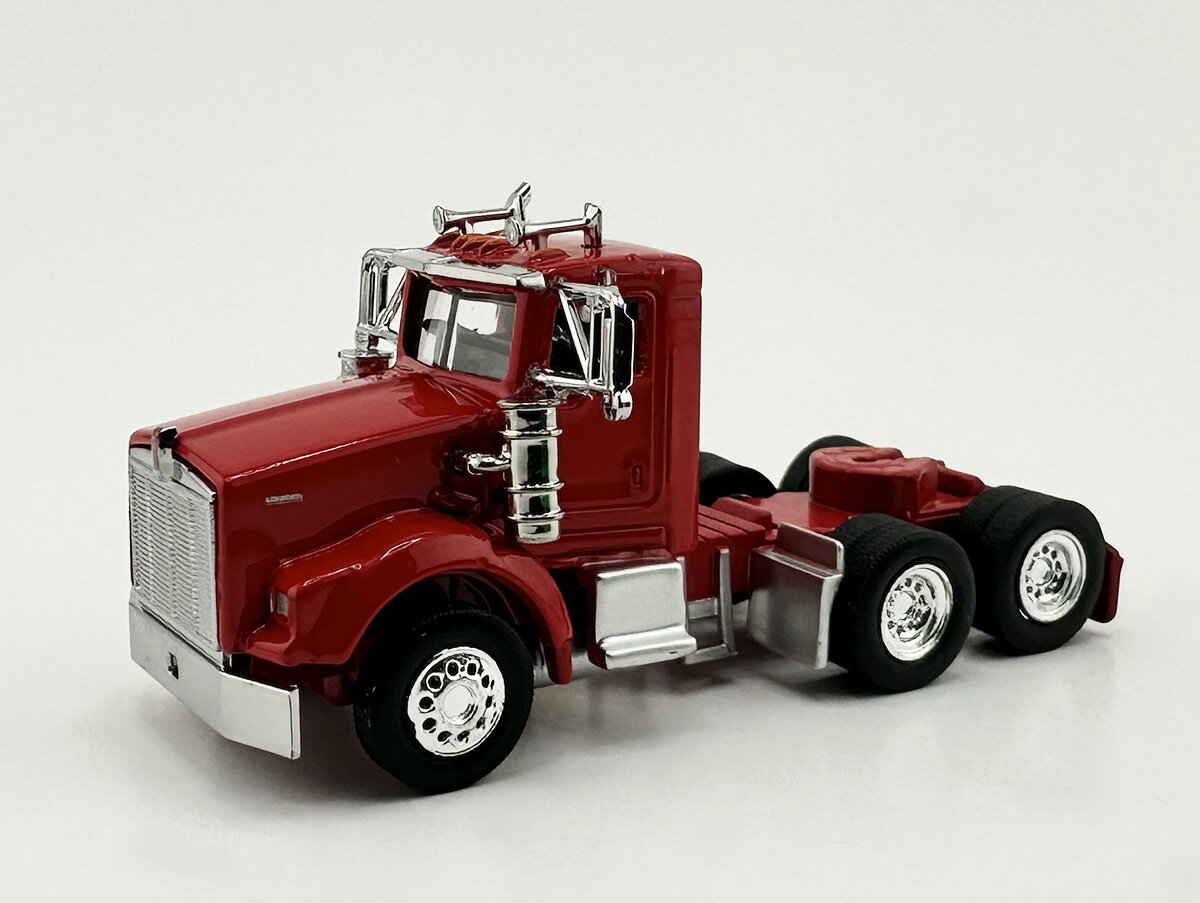 乐天商城 - Kenworthケンワース T800 with Daycab Redレッド / HO LOGISTICS 1/87 模型