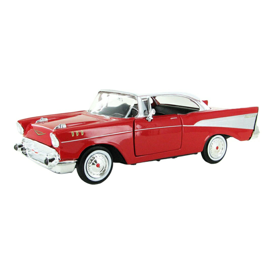 Rakuten - Chevroletシボレー Bel Air 1957 Red / Motor Max 1/24 模型