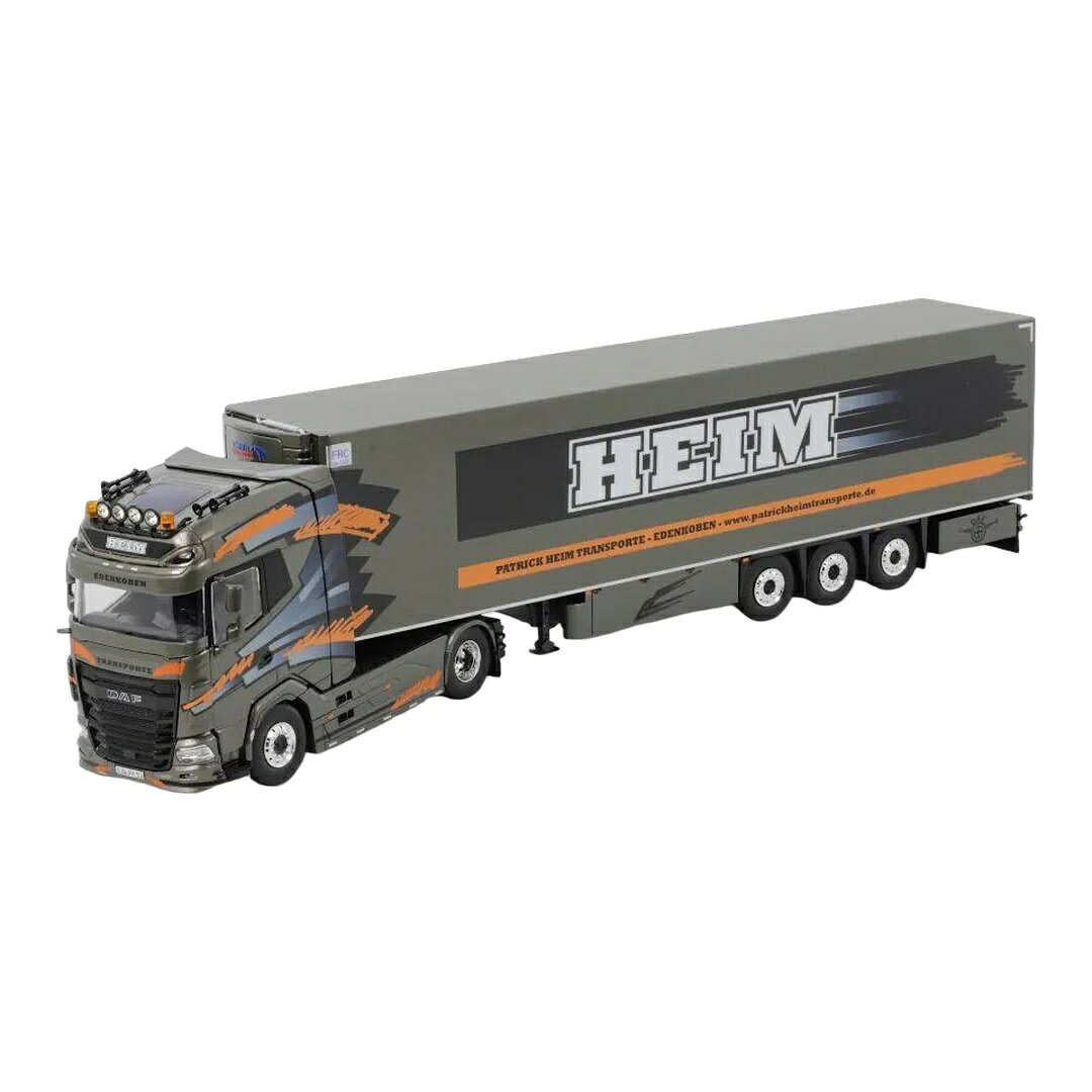Patrick Heim Transporte DAF XG+ 冷凍冷蔵セミトレーラー / Tekno 1/50 ミニカー トラック模型