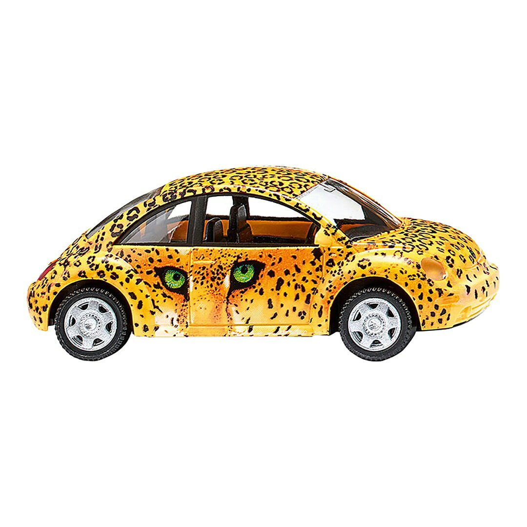 VWフォルクスワーゲン New Beetle in Leopard Print / Wiking 1/87 模型