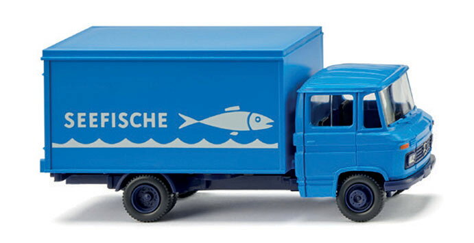 Mercedes-Benzメルセデスベンツ L 608 Delivery V Seefische 1967 74 / Wiking 1/87 模型