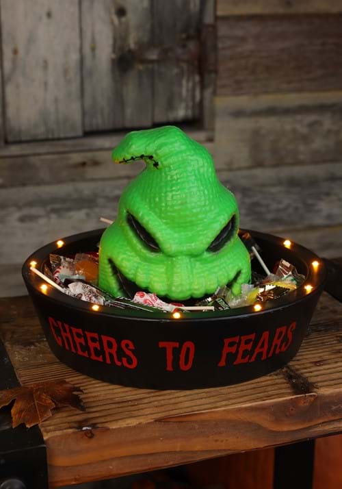 ディズニー ウギーブギー ルーレット ライトアップ キャンディボウル デコレーション 28cm 公式ライセンス品