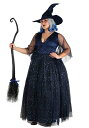 大きいサイズ レディース ムーンビーム ウィッチ コスチュームイベント ハロウィン コスプレ 大人女性
