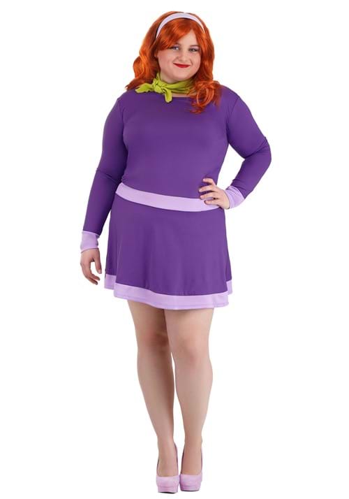 Scooby Doo ダフネ 女性用 ハロウィンコスチューム 大きいサイズ