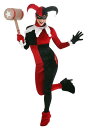 レディース デラックス ハーレイ・クイン コスチュームイベント ハロウィン コスプレ 大人女性