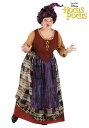 大きいサイズ デラックス Disney Hocus Pocus レディース メアリー コスチュームイベント ハロウィン コスプレ 大人女性
