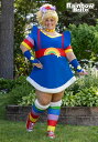 Rainbow Brite 女性用 ハロウィンコスチューム 大きいサイズ