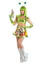 レディース アリューリング エイリアン コスチュームイベント ハロウィン コスプレ 大人女性