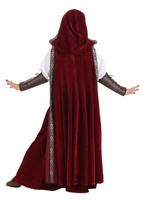 Disfraz de capucha roja de lujo para niños Disfraz de cosplay de Halloween — vista 2