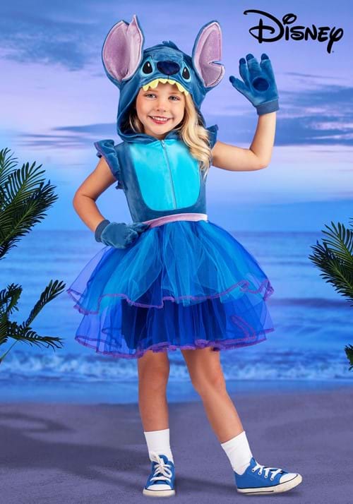 Rakuten - 女の子用 幼児 ディズニー スティッチ コスチューム ドレス ハロウィン コスプレ衣装