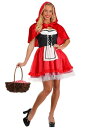 レディース セクシー 赤ずきん コスチューム ハロウィンコスプレ