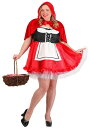 レディース 大きいサイズ セクシー 赤ずきん コスチューム ハロウィンコスプレ