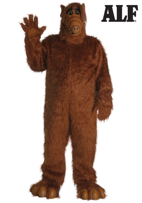 ALF (アルフ) コスプレ コスチューム プラスサイズ メンズ ハロウィン 仮装 宇宙人 大きいサイズ 衣装 大人用 イベント パーティー アニマル