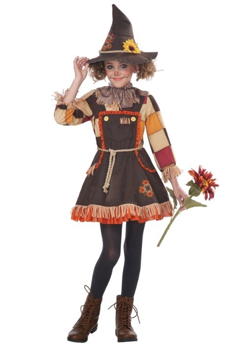 Rakuten - パッチワークかかし キッズ コスプレ コスチューム ハロウィン 仮装 農民 女の子 カントリー 衣装 子供用 イベント パーティー コスプレ衣装
