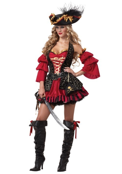 Rakuten - 海賊 コスプレ コスチューム レディース ハロウィン 仮装 大きいサイズ 衣装 セクシー カリブの海賊 イベント パーティー 大人用 コスプレ衣装