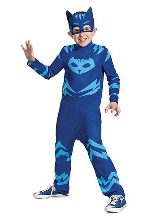 キャットボーイ コスプレ コスチューム キッズ ハロウィン 仮装 PJ Masks ヒーロー アニメ 子供 男の子 イベント パーティー 衣装