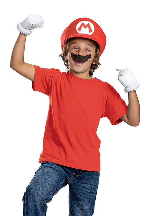 スーパーマリオ コスプレ キッズ ハロウィン 仮装 マリオ 衣装 子供用 男の子 ゲーム キャラクター イベント パーティー 学園祭 文化祭 コスプレ衣装