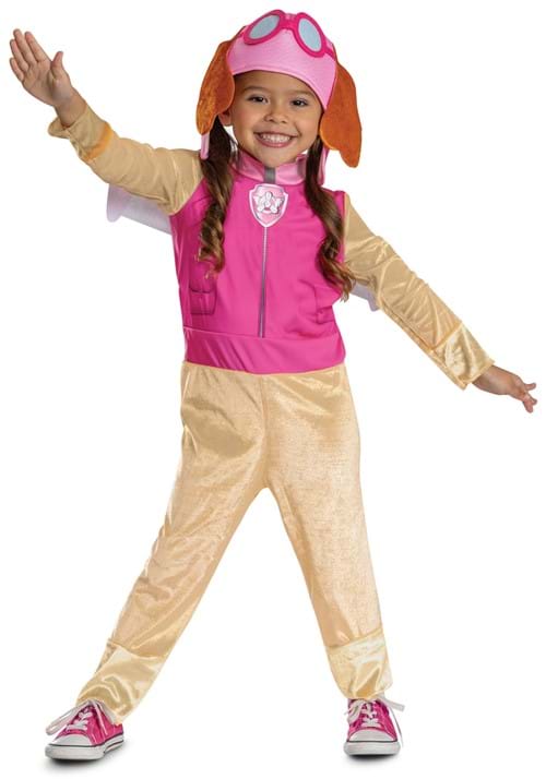 パウ パトロール スカイ コスプレ コスチューム 幼児用 ハロウィン 仮装 キッズ 衣装 女の子 パイロット イベント パーティー 子供用 ジャンプスーツ コスプレ衣装