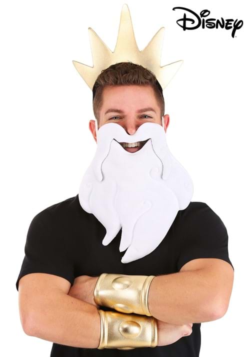 Rakuten - リトルマーメイド トリトン王 コスプレ コスチューム メンズ ハロウィン 仮装 海の王 衣装 大人用 イベント パーティー コスプレ衣装セット