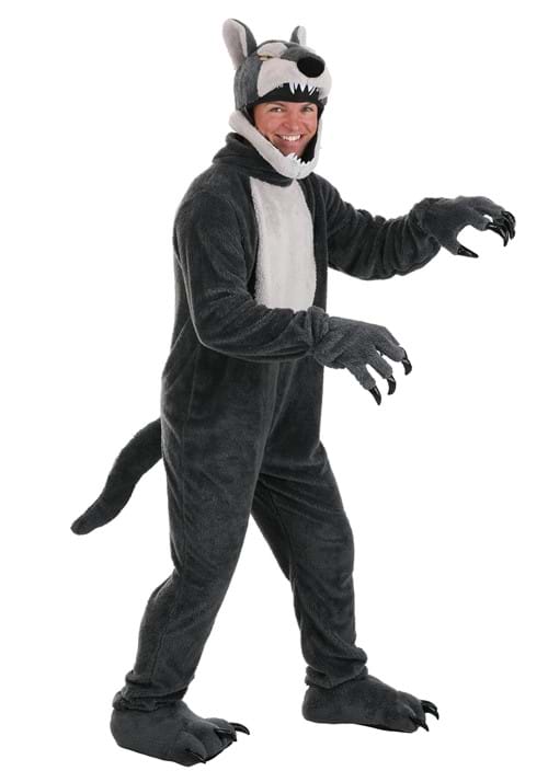 狼男 コスプレ コスチューム メンズ ハロウィン 仮装 狼 衣装 大人用 ジャンプスーツ ヘッドピース イベント パーティー アニマル コスプレ衣装