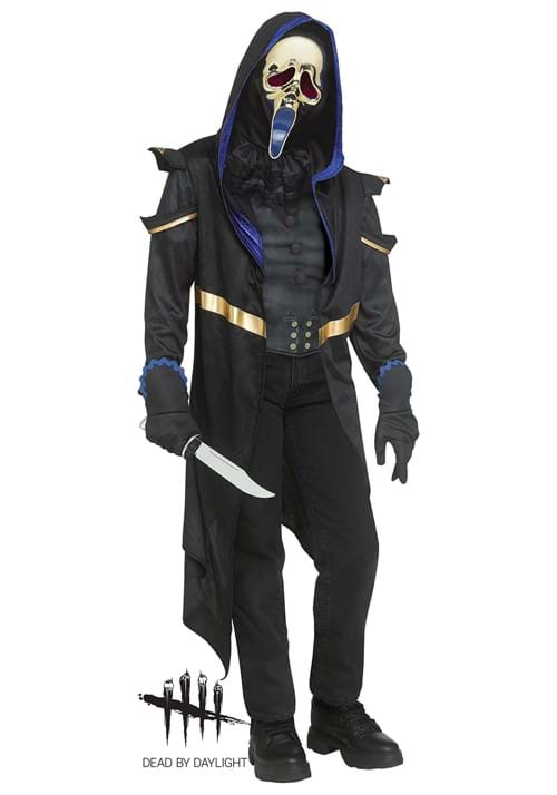 Dead By Daylight ツイステッドマスカレードゴーストフェイスをモチーフにしたキッズコスプレ衣装です。ハロウィン、仮装パーティー、ゲームイベントに最適な本格デザイン。 ▶ セット内容 ✓ フード付きコート ✓ ベストフロント（ジャボ付き） ✓ ベルト ✓ 手袋（両手） ✓ マスク（フード付き） ※ 記載以外の小物は付属しません。 ▶ サイズガイド（US規格） サイズバスト袖丈着丈子供サイズMedium76cm51cm94cm8-10Large81cm55cm102cm12-14 ※ US規格のため日本サイズより大きめの場合あり。迷ったらワンサイズ下がおすすめ。 ▶ 仕様について米国製コスチュームの輸入品です。USA限定デザイン。素材: ポリエステル。縫製に個体差がある場合があります。 ▶ お届けについて納期の目安を必ずご確認ください。※ 在庫状況により変動あり。9-10月は注文集中のためお早めに。
