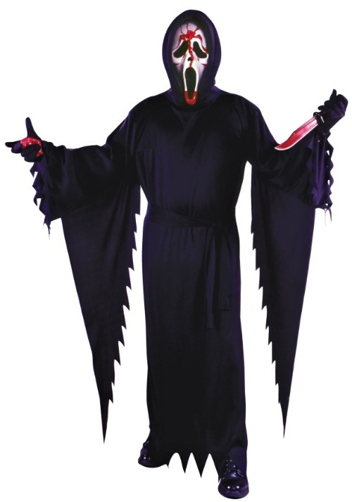 Bleeding Ghost Face コスプレ コスチューム メンズ ハロウィン 仮装 殺人鬼 ホラー 衣装 大人用 イベント パーティー 学園祭 文化祭 舞台 演劇 肝試し コスプレ衣装