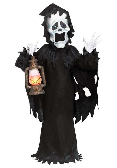 首振り人形のようなゴーストをモチーフにしたキッズ用コスプレ衣装です。ハロウィン、お化け屋敷、仮装パーティーに最適なユニークなデザイン。 ▶ セット内容 ✓ ローブ ✓ フード付きカウル ✓ 手袋（両手） ✓ マスク ※ 記載以外の小物は付属しません。 ▶ サイズガイド（US規格） サイズバスト12/1476cm - 81cm8/1069cm - 76cm ※ US規格のため日本サイズより大きめの場合あり。迷ったらワンサイズ下がおすすめ。 ▶ 仕様について米国製コスチュームの輸入品です。USA限定デザイン。素材: ポリエステル・フリース。縫製に個体差がある場合があります。 ▶ お届けについて納期の目安を必ずご確認ください。※ 在庫状況により変動あり。9-10月は注文集中のためお早めに。