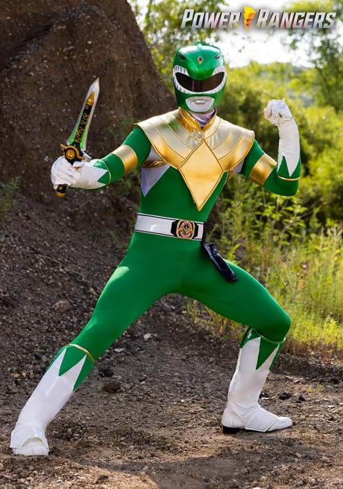 パワーレンジャー グリーン コスプレ コスチューム メンズ ハロウィン 仮装 ヒーロ...