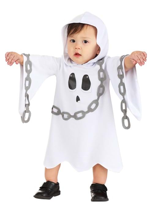 Rakuten - お化け ゴースト コスプレ コスチューム 幼児用 ハロウィン 仮装 幽霊 衣装 イベント パーティー ベビー キッズ 男の子 女の子 鎖付き コスプレ衣装