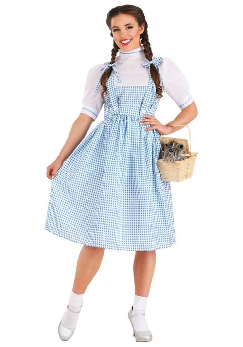 Rakuten - カンザスガール コスプレ コスチューム レディース ハロウィン 仮装 ドロシー風 農村少女風 衣装 大人用 ロングドレス イベント パーティー 学園祭 文化祭 コスプレ衣装