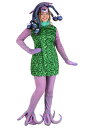 大きいサイズ ディズニー モンスターズ・インク セリア コスチューム レディース 大人 女性 ハロウィン コスプレ衣装