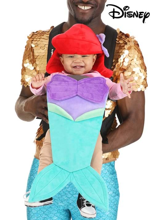 Costume - ディズニー リトルマーメイド アリエル ベビーキャリアカバー コスチューム イベント 仮装 ハロウィン コスプレ衣装