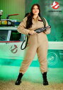 大きいサイズ ゴーストバスターズ コスチューム ジャンプスーツ レディース 大人 女性 ハロウィン コスプレ衣装(3)
