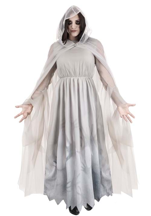 白い貴婦人 ゴースト コスプレ コスチューム レディース ハロウィン 仮装 幽霊 お化け 衣装 大人 女性 イベント パーティー 学園祭 文化祭