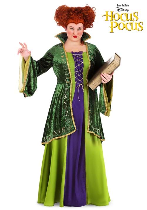 Rakuten - ウィニフレッド・サンダーソン コスプレ コスチューム レディース ハロウィン 仮装 大きいサイズ 魔女 衣装 大人用 ディズニー イベント パーティー ホーカスポーカス