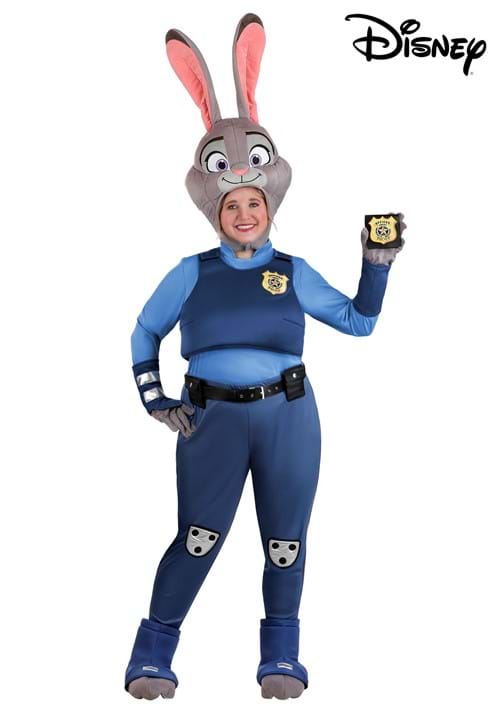 Rakuten - 【プラスサイズ】ズートピア ジュディ・ホップス コスプレ コスチューム レディース ハロウィン 仮装 警察官 衣装 大人 女性 大きいサイズ イベント パーティー アニマル コスプレ