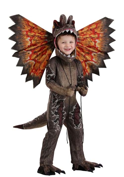 ディロフォサウルスをモチーフにした幼児用コスプレ衣装です。ハロウィン、恐竜イベント、仮装パーティーに最適な本格デザイン。 ▶ セット内容 ✓ ジャンプスーツ ✓ ヘッドピース ✓ 手袋（両手） ✓ シューズカバー（両足） ✓ フリルパーツ ※ 記載以外の小物は付属しません。 ▶ サイズガイド（US規格） サイズバストウエストヒップ股下2T62cm61cm65cm29cm4T65cm64cm67cm34cm ※ US規格のため日本サイズより大きめの場合あり。迷ったらワンサイズ下がおすすめ。 ▶ 仕様について米国製コスチュームの輸入品です。USA限定デザイン。素材: ポリエステル。縫製に個体差がある場合があります。 ▶ お届けについて納期の目安を必ずご確認ください。※ 在庫状況により変動あり。9-10月は注文集中のためお早めに。