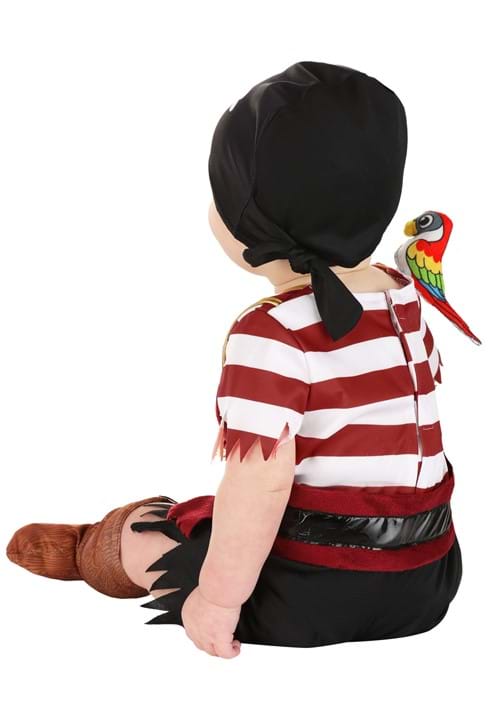 ラストホビーの海賊 コスプレ コスチューム 幼児用 ハロウィン 仮装 パイレーツ 衣装 男の子 イベント パーティー お誕生日会 冒険 コスチューム｜アングル2