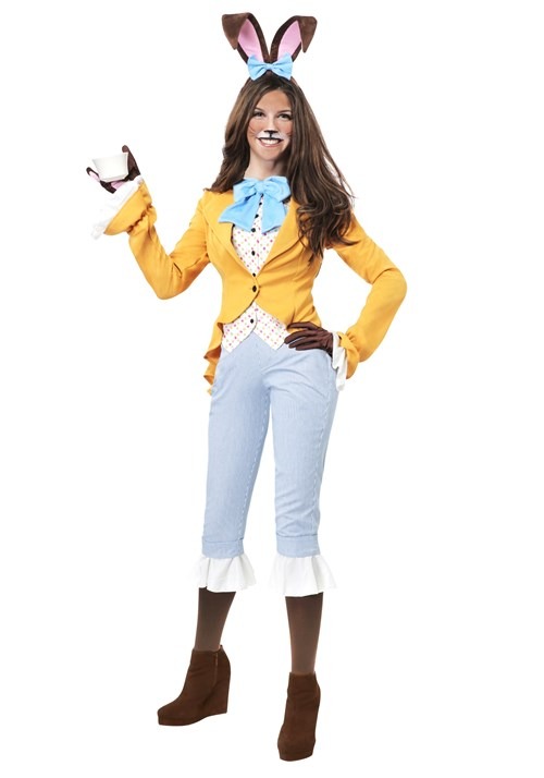 Rakuten - 3月ウサギ コスプレ コスチューム レディース ハロウィン 仮装 不思議の国のアリス イベント パーティー 文化祭 学園祭 アニマル 動物 衣装
