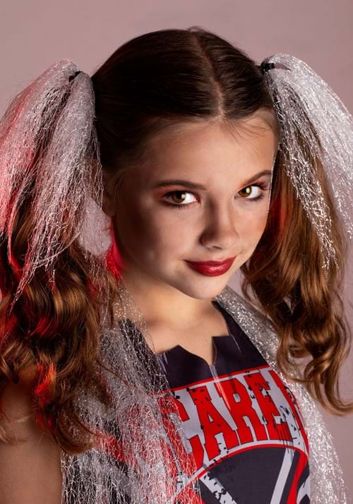 ラストホビーのチアリーダー コスプレ コスチューム キッズ ハロウィン 仮装 スケアU チアガール 子供用 女の子 イベント パーティー スポーツ 衣装｜アングル2