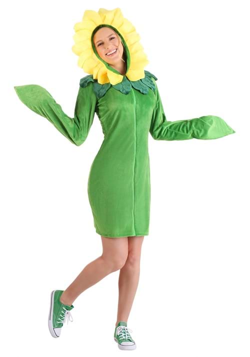 フラワー コスプレ コスチューム レディース ハロウィン 仮装 花柄 フード付き ワンピース 衣装 女性大人 イベント パーティー 文化祭 学園祭
