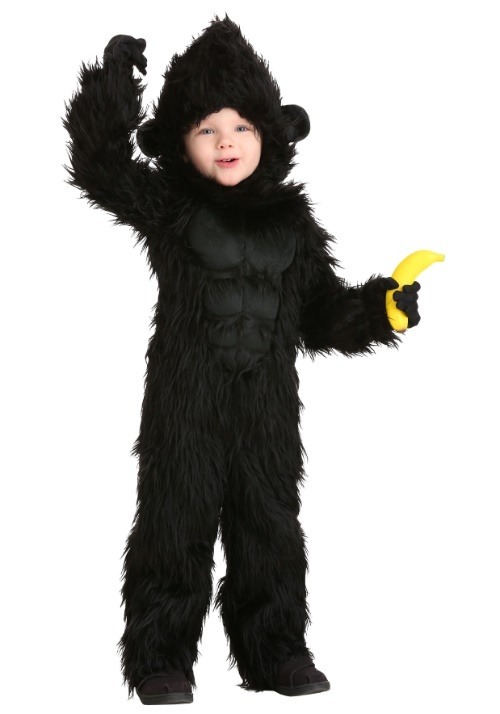 Rakuten - ゴリラ コスプレ コスチューム 幼児用 ハロウィン 仮装 動物 衣装 子供用 イベント パーティー 文化祭 学園祭 ハロウィン衣装