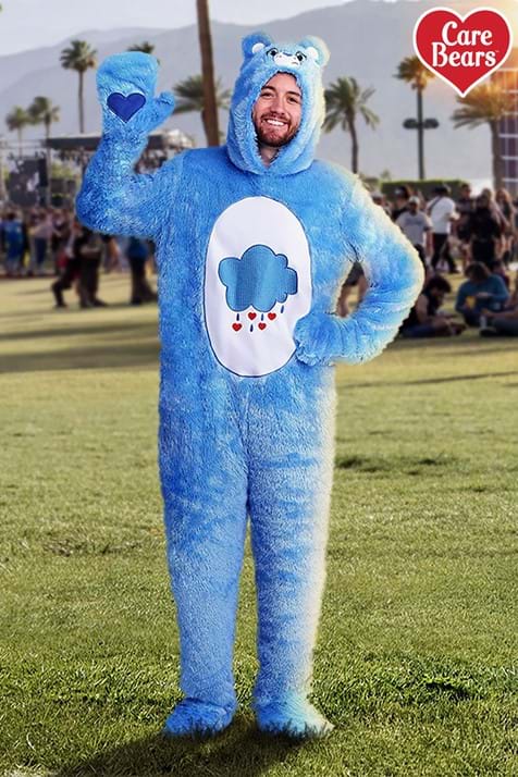 Care Bears Grumpy Bear レトロ コスプレ コスチューム メンズ ハロウィン 仮装 ケアベア グランピーベア 衣装 大人用 イベント パーティー 学園祭 文化祭 コスチューム