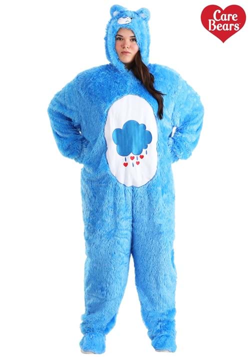 Care Bears Grumpy Bear レトロ コスプレ コスチューム レディース ハロウィン 仮装 ケアベア グランピーベア 衣装 大人用 大きいサイズ イベント パーティー 学園祭 文化祭 コスチューム