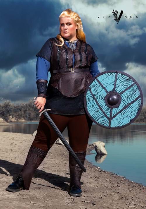 Lagertha Lothbrok バイキング コスプレ コスチューム レディース ハロウィン 仮装 女戦士 大きいサイズ プラスサイズ 衣装 イベント パーティー
