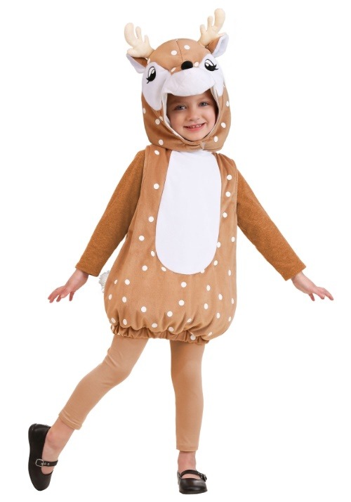 Rakuten - 鹿 コスプレ コスチューム 幼児用 ハロウィン 仮装 動物 バンビ 衣装 イベント パーティー 子供用 アニマル かわいい 着ぐるみ