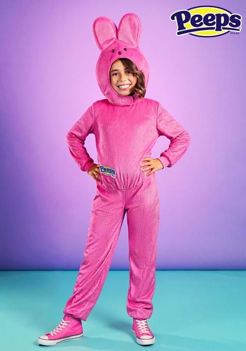 ピンク バニー うさぎ コスプレ コスチューム キッズ ハロウィン 仮装 動物 アニマル イベント パーティー 可愛い 子供用 ジャンプスーツ 衣装