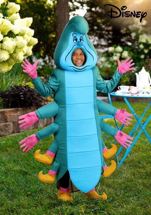 ふしぎの国のアリス イモムシ コスプレ コスチューム キッズ ハロウィン 仮装 芋虫 衣装 子供用 イベント パーティー アニメ キャラクター なりきり