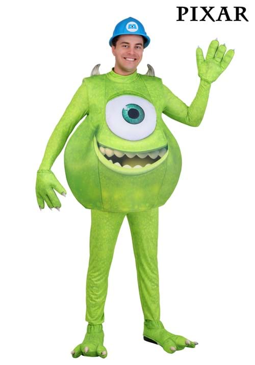 モンスターズ・インク マイク コスプレ コスチューム メンズ ハロウィン 仮装 キャラクター 衣装 大人用 イベント パーティー 忘年会 学園祭 文化祭 コスプレ衣装
